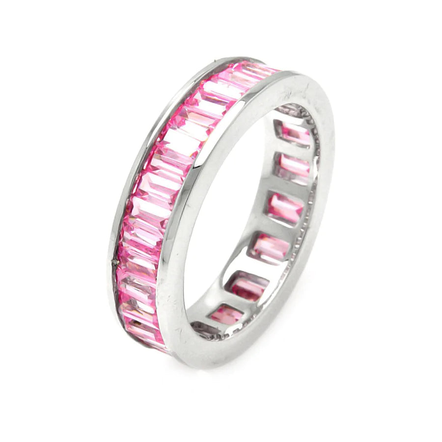 Pink Infinity Ring