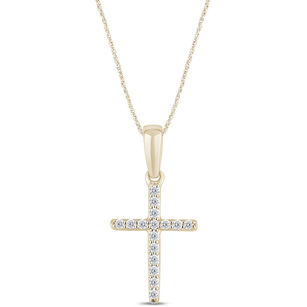 Diamond Cross Necklace