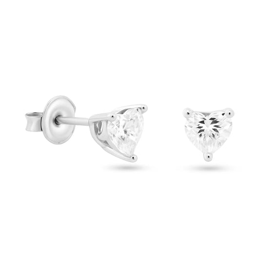 Amore  Moissanite Stud Earrings