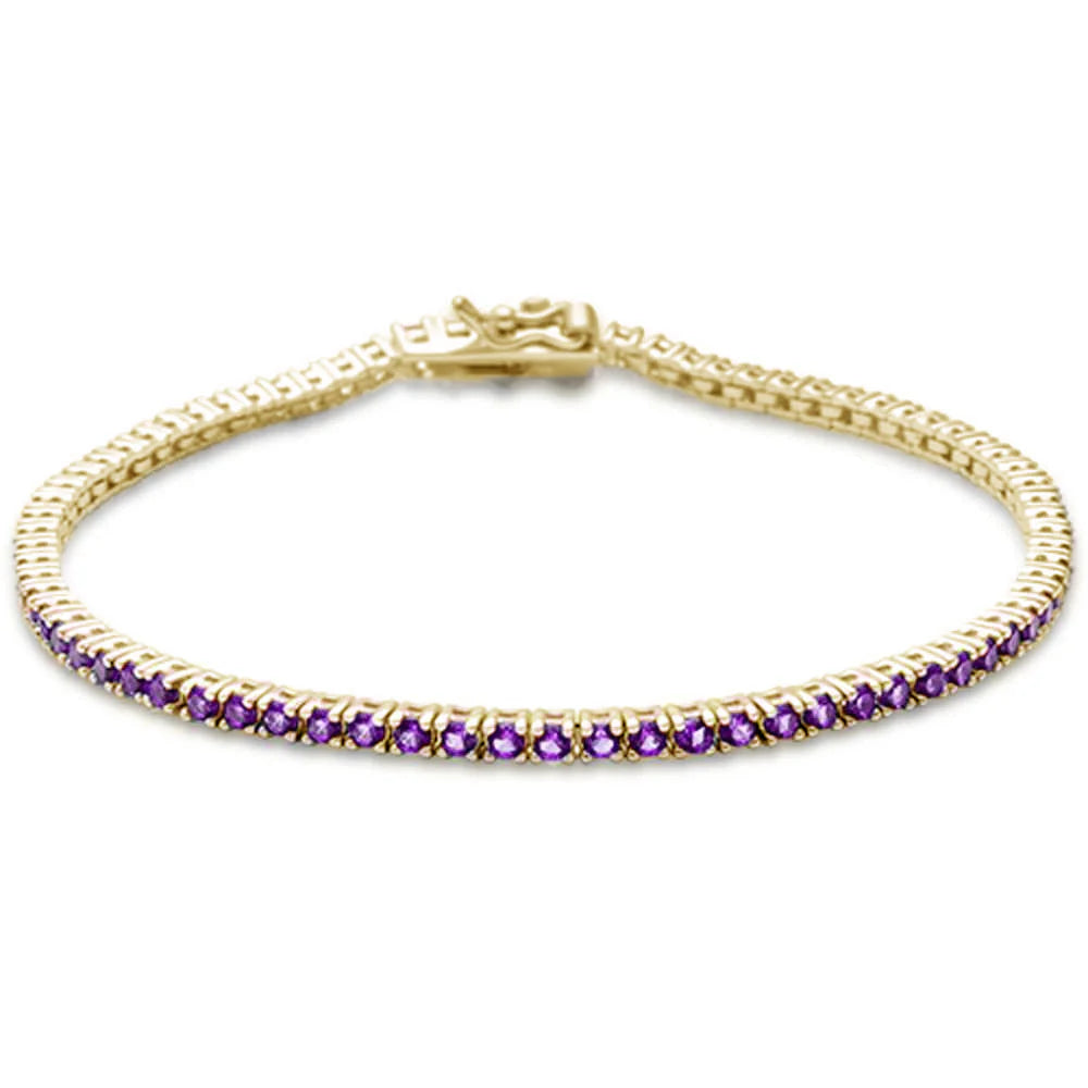 Amethyst Tennis Bracelet