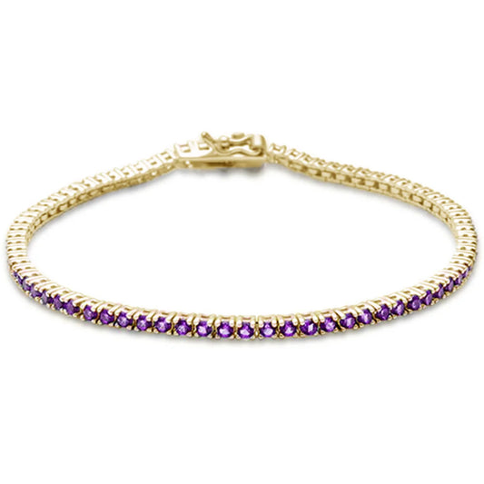 Amethyst Tennis Bracelet