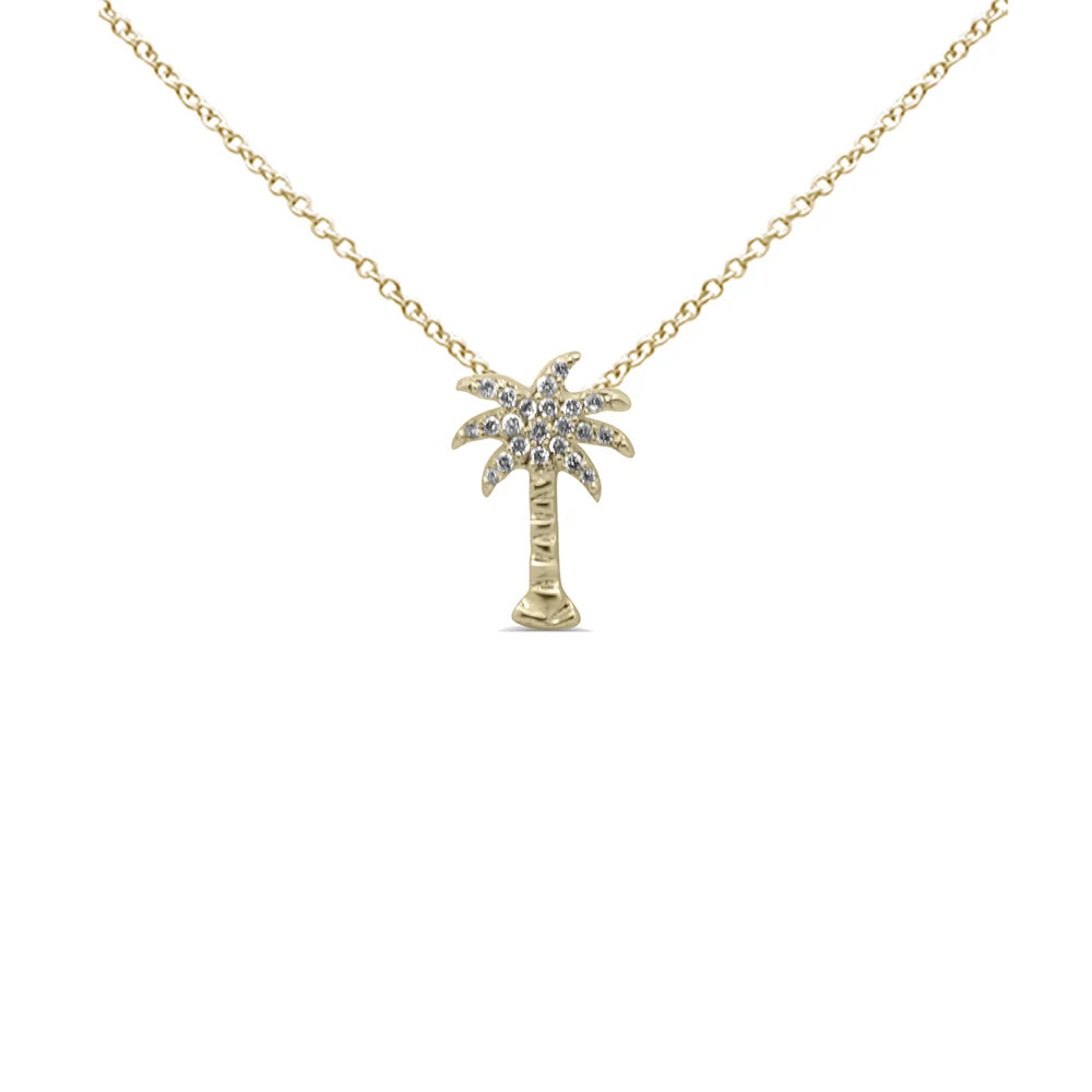 Mini Palm Tree Necklace
