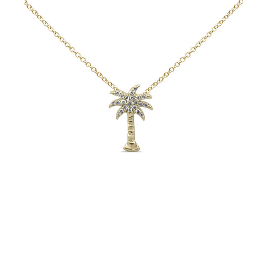 Mini Palm Tree Necklace