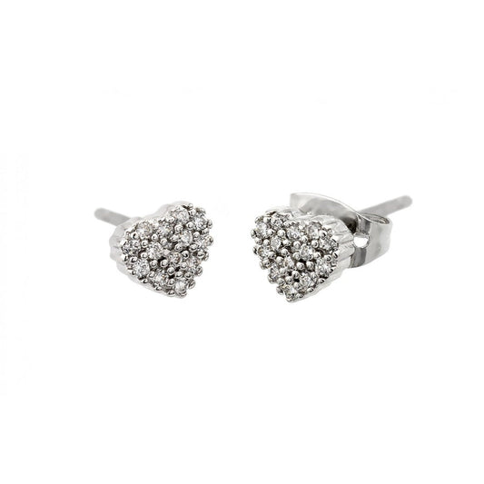 Heart Stud Earrings