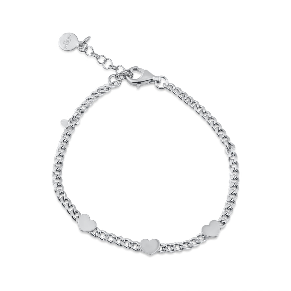 Trio Heart Bracelet
