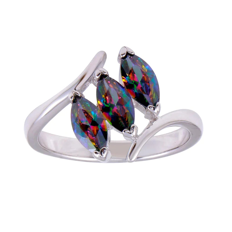 Marquise Mystic Topaz Ring