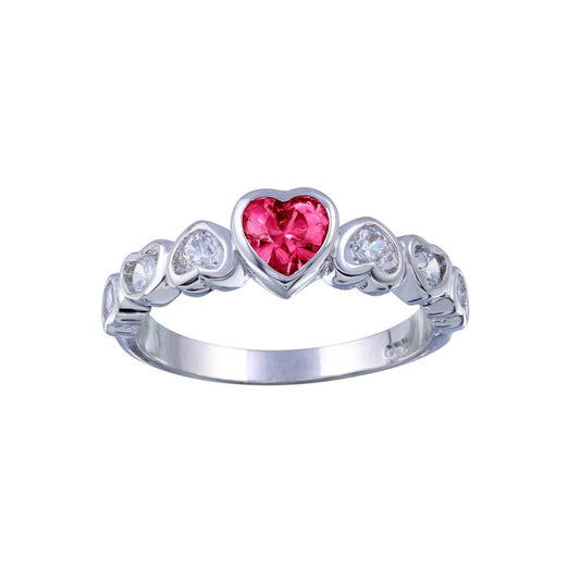 Ruby Heart Ring