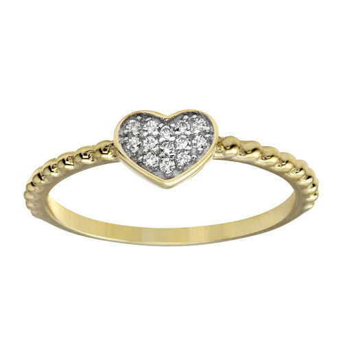 Dainty Heart Ring