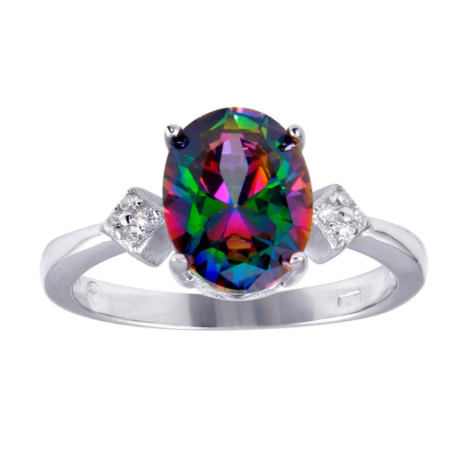 Mystic Topaz Ring