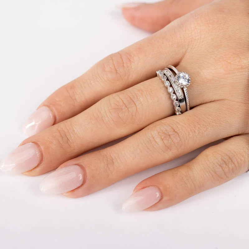 Sparkle Stackable Ring Set
